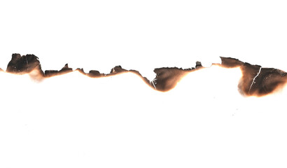 Real Burned Hole in white Paper middle PNG - Scorched Edges, Burnt Texture, Distressed Element, or...