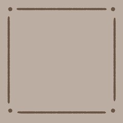 シンプルでかわいいフレーム