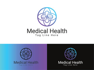 Medical Logo Design, Professional Doctor and Clinic Medical Logo Design Template