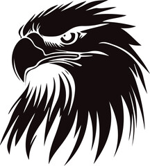 Obraz premium eagle head vector