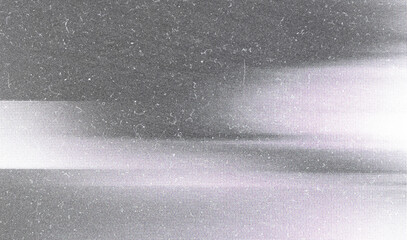 Vintage horizontal scanlines with vignette border. Retro CCTV or VHS video white noise or signal error background texture transparent overlay.