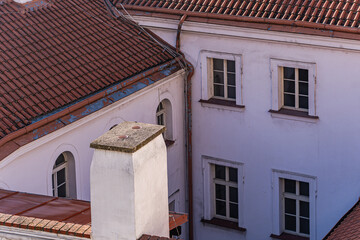 Decoration of the building in Old Prague