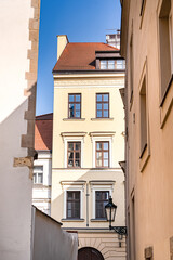 Fototapeta premium Narrow streets of Old Prague
