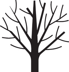 Obraz premium Tree Silhouette Vector For Cutting2.eps