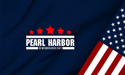 
Pearl harbor remembrance day , memorial day vector illustration
