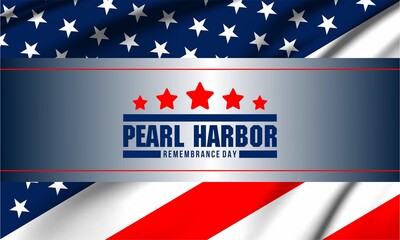 
Pearl harbor remembrance day , memorial day vector illustration
