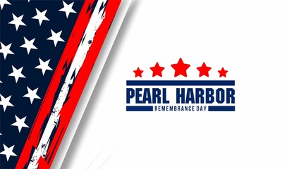 
Pearl harbor remembrance day , memorial day vector illustration
