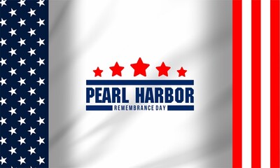
Pearl harbor remembrance day , memorial day vector illustration
