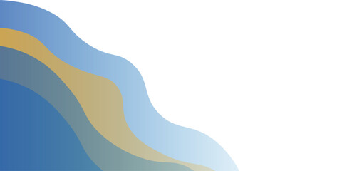 Top abstract background with wave shape modern