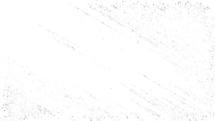 White background with scattered dark speckles and diagonal streaks abstract black