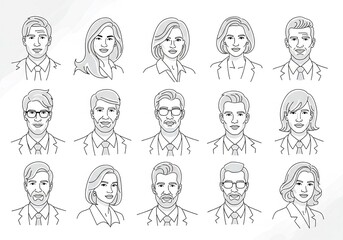 Diverse professional portraits showcase a modern, confident team ready for business growth and collaboration, inspiring innovation and success across industries.