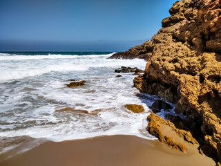 Atlantic Ocean coast. Cascais. Portugal.