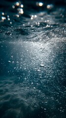 Underwater Bubbles Sunlight