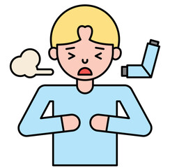 Asthma icon