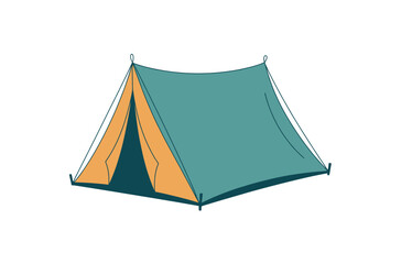 Camping Tent Icon Design  