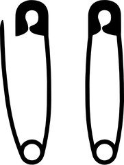 Peniti black icon clip