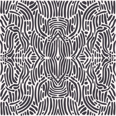 seamless pattern with abstract lines