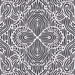 seamless pattern with abstract lines