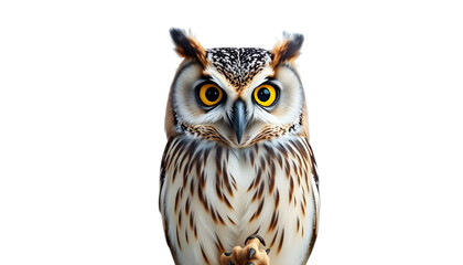 Naklejka premium owl isolated on white background