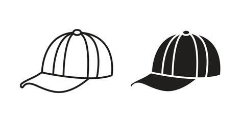Cap icon concept. Logo symbol for web and mobile. Pixel Perfect.