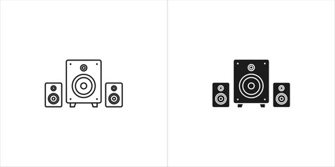 Speaker system icon