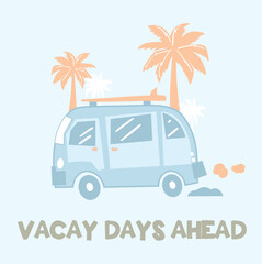 travels bus  flat icon vector illustration