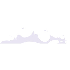 Abstract light purple wave like smoke effect on transparent background