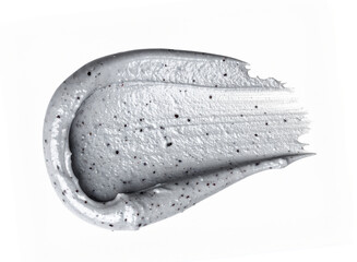 グレーのスクラブクリーム