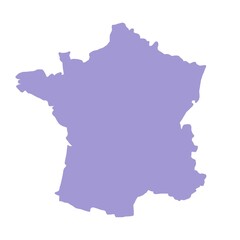 map of france flag , french country illustration 