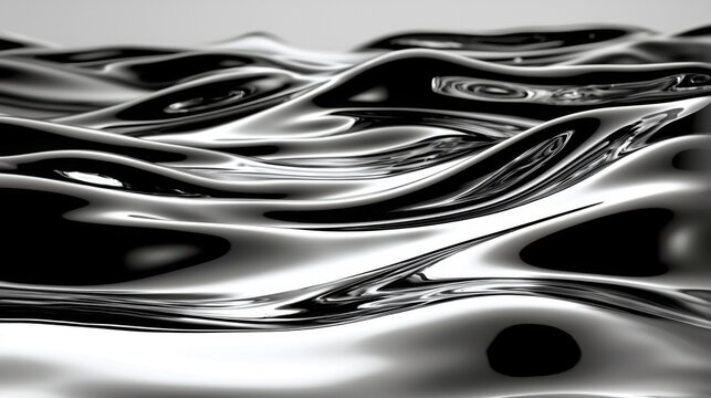 Grayscale Displacement Map with Realistic Water Ripples