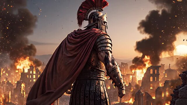 The Price of Glory: A Cinematic Portrait of a Gladiator's Conquest
