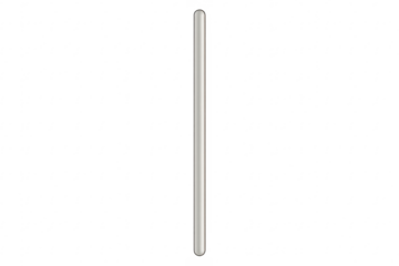 Vertical gray bar on transparent background