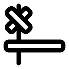 station outline icon set