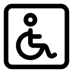 station outline icon set