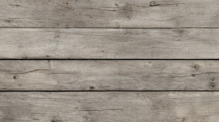Fototapeta premium Weathered gray wooden planks texture background with horizontal grain and subtle imperfections for rustic design