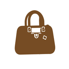 bag icon on white background