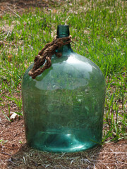 大型ガラス瓶　アンティーク