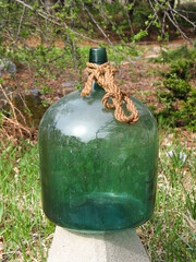 大型ガラス瓶　アンティーク