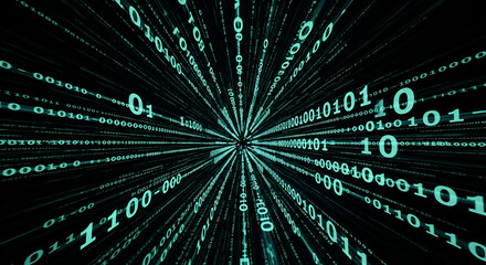 binary code background