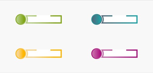 Obraz premium Modern Design button Template.Can use for workflow layout, diagram, banner, webdesign, presentation.