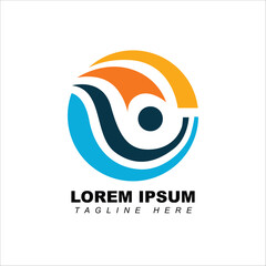 Modern Corporate Company Logo Design Template