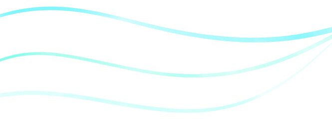 水色の水彩で描かれた波状ラインの手書きテクスチャ