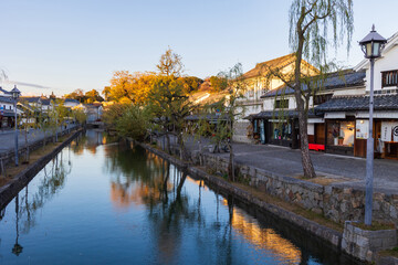 日本の風景・秋　岡山県倉敷市　倉敷美観地区