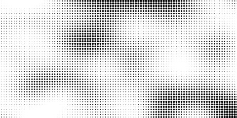 Background with monochrome dot texture. Polka dot pattern template. Background with black dots - stock vector dots basic background dots