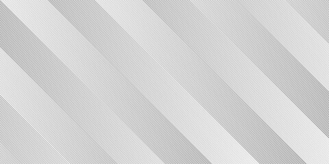 Geometric diagonal oblique vector curve gradient black and white graphic stripe line. Repeated fine diagonal lines Thin slash line stripes diagonal vector elegant background	
