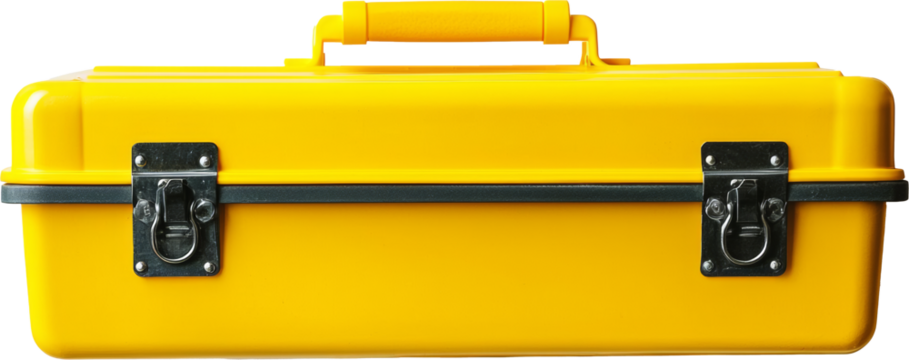yellow toolbox 