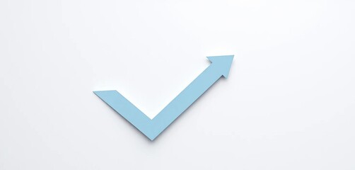 Simple arrow line graphic design element on white background,  clipart,  graphic