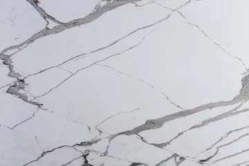 Wandcirkels plexiglas Marmer White precious stone texture.  © Dmytro Synelnychenko