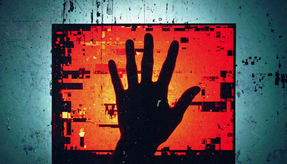 現実を侵食するサイバー感染とシルエット