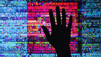 現実を侵食するサイバー感染とシルエット